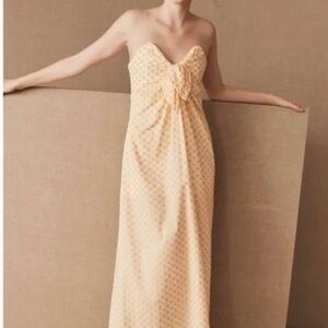 Significant Other Strapless Midi Dress